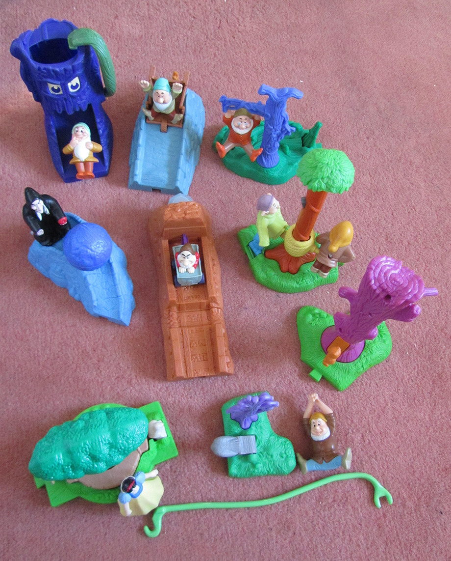 snow white mcdonalds toys