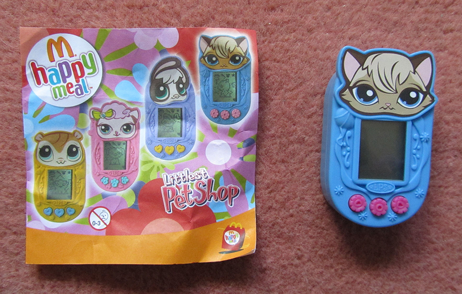 littlest pet shop mcdonalds toys 2008