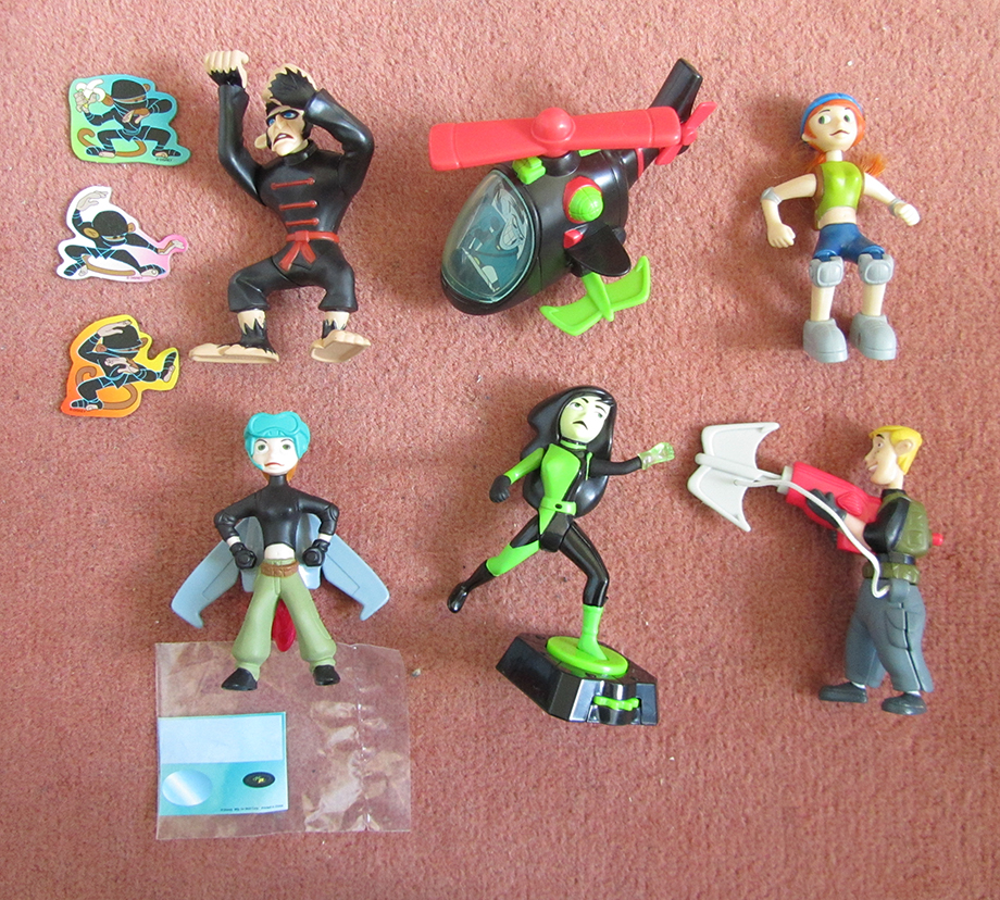 kim possible mcdonalds toys