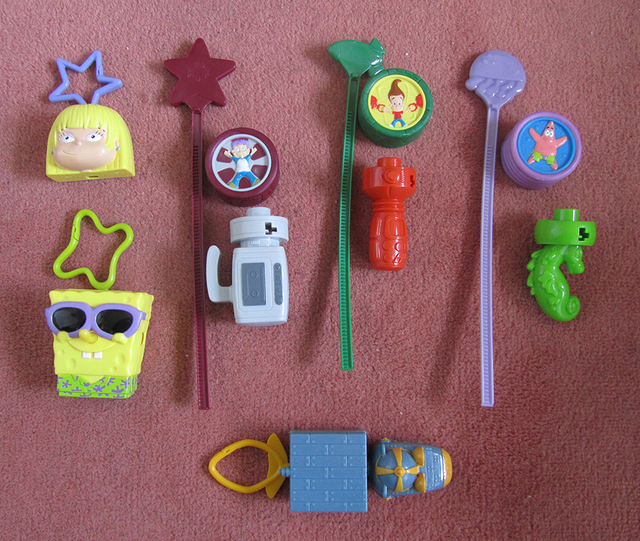 mcdonald's nickelodeon toys