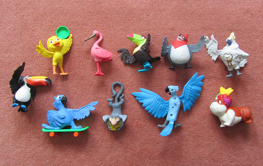 rio mcdonalds toys