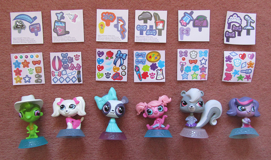 littlest pet shop mcdonalds toys 2014