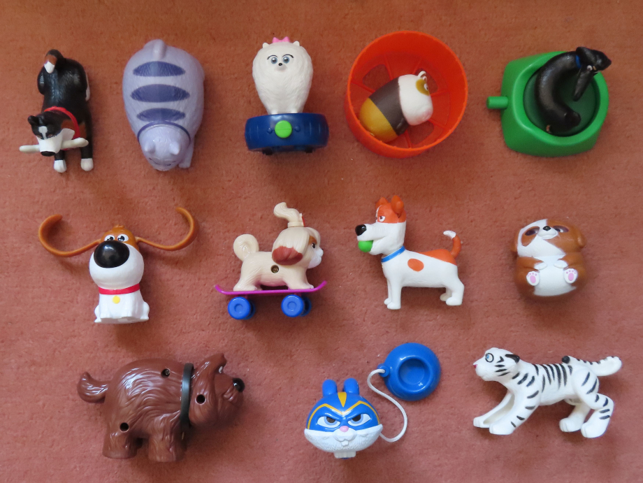 Secret Life Of Pets Happy Meal Toys New McDonalds The Secret Life